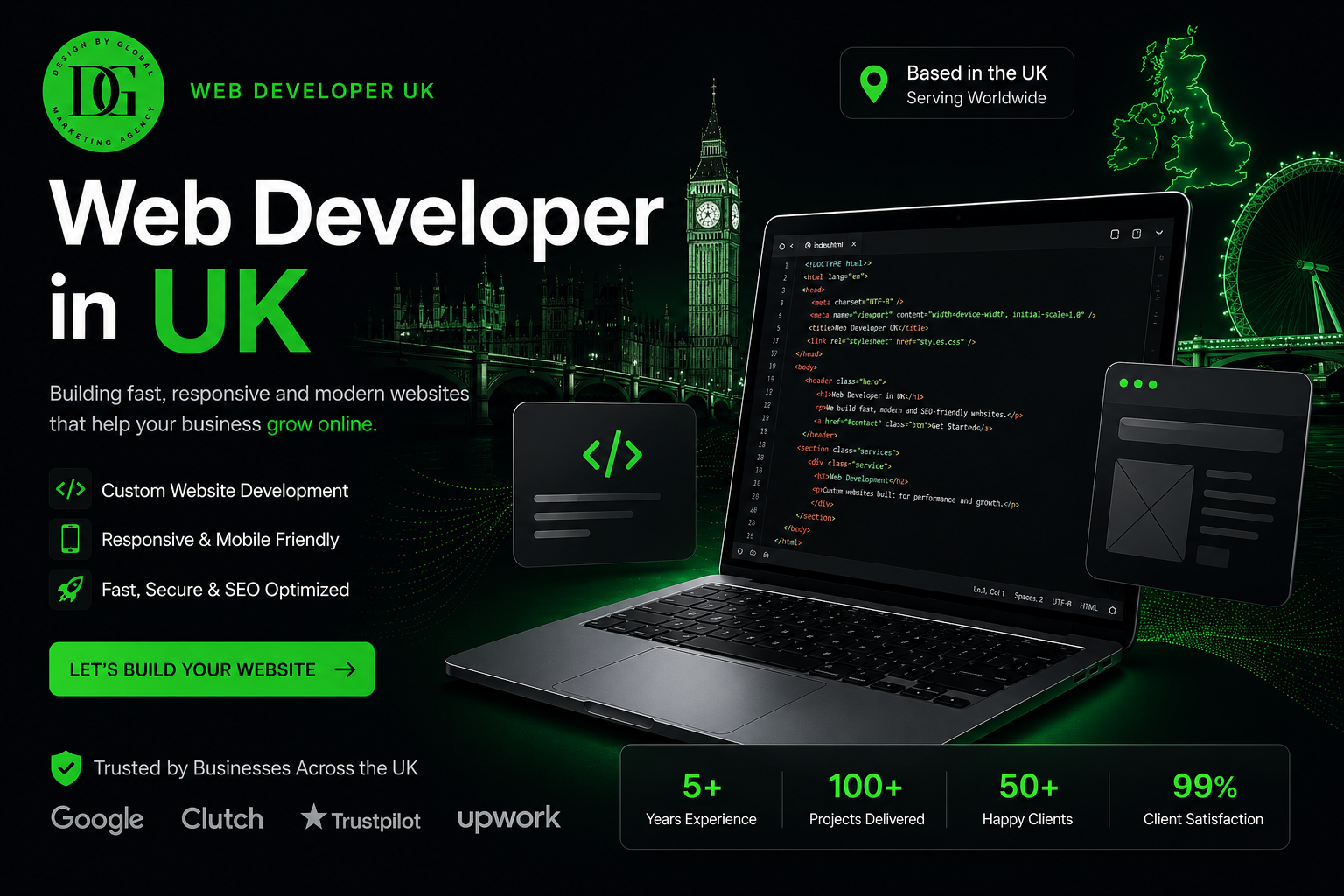 web developer uk