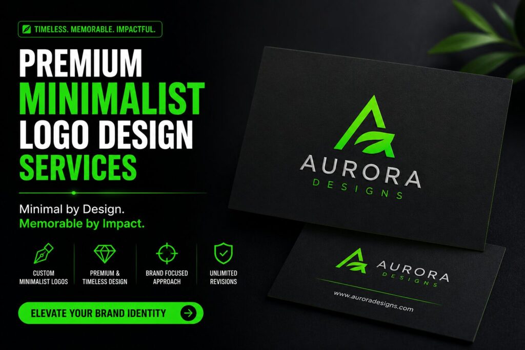 Premium minimalist logo design services